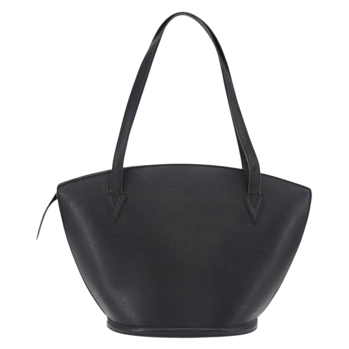 LOUIS VUITTON Epi Saint Jacques Shopping Bag Black M52272 LV Auth 192086