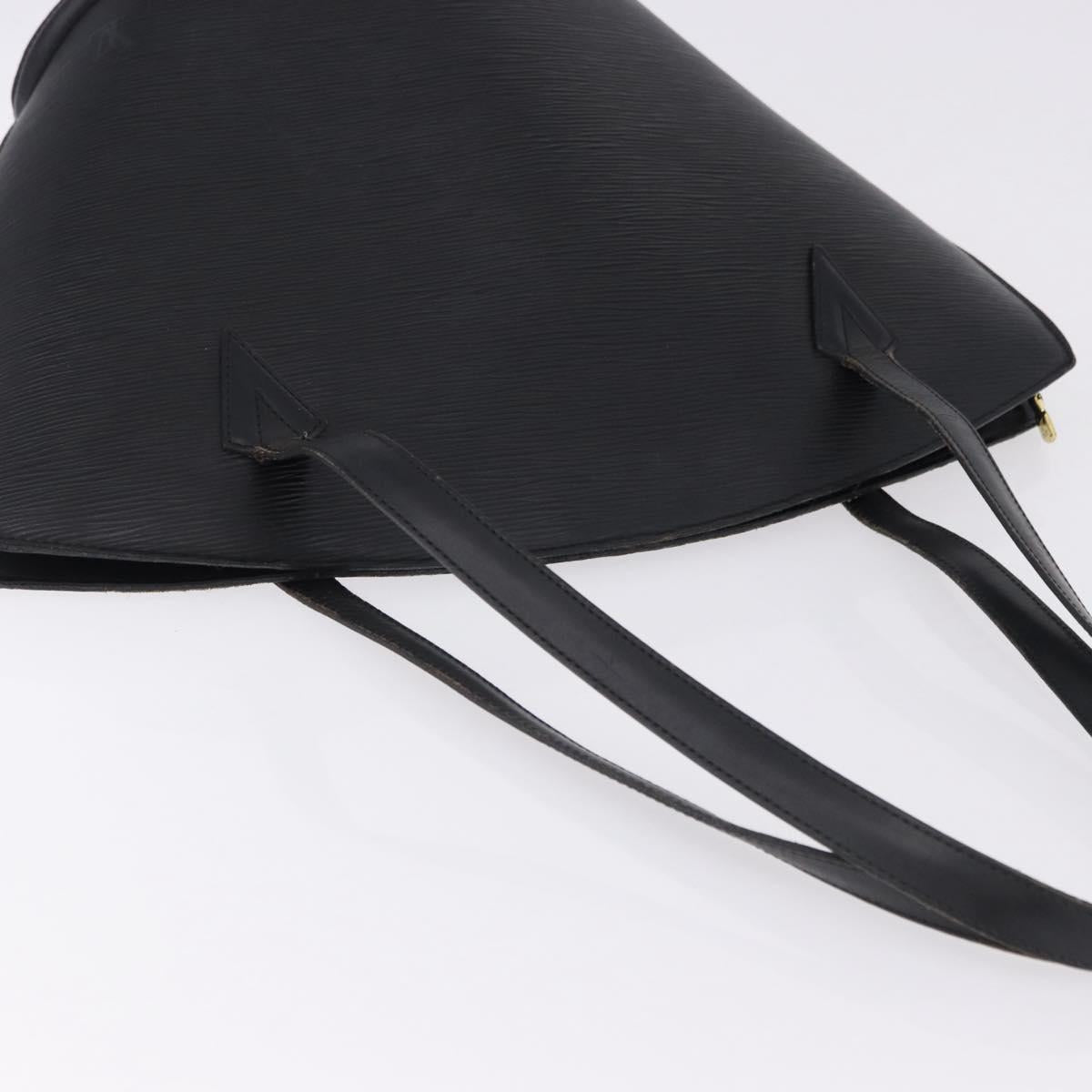 LOUIS VUITTON Epi Saint Jacques Shopping Bag Black M52272 LV Auth 192086