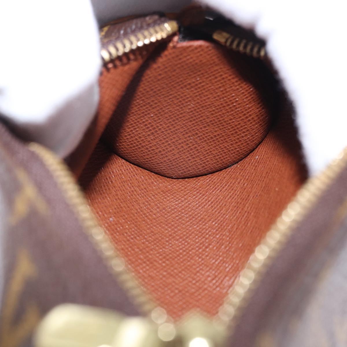 LOUIS VUITTON Monogram Papillon Pouch LV Auth 192088