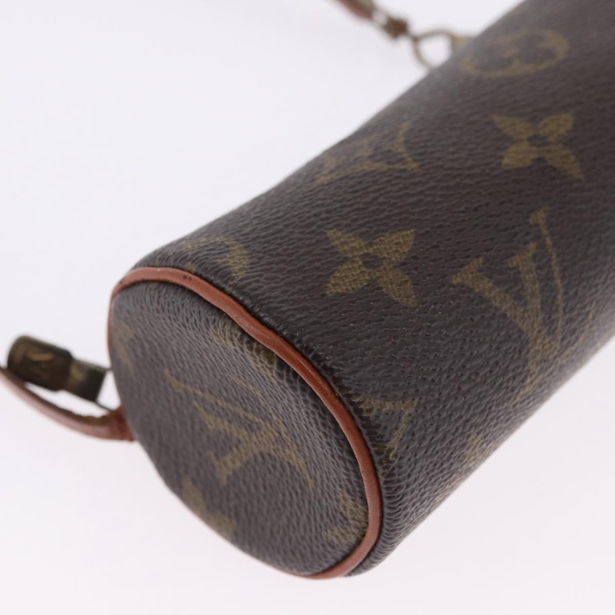 LOUIS VUITTON Monogram Papillon Pouch LV Auth 192089