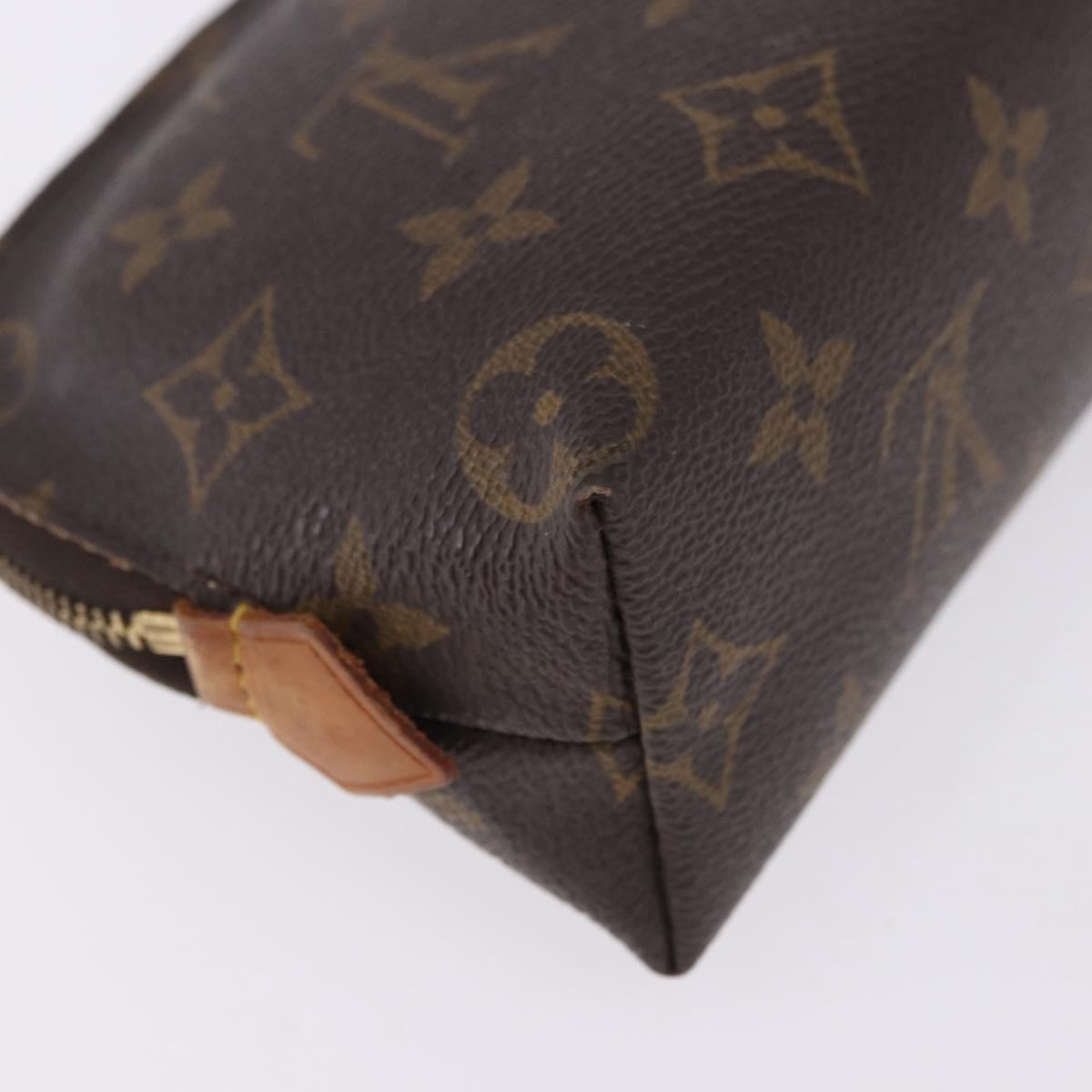 LOUIS VUITTON Monogram Pochette Cosmetic PM Pouch M43998 LV Auth 192090