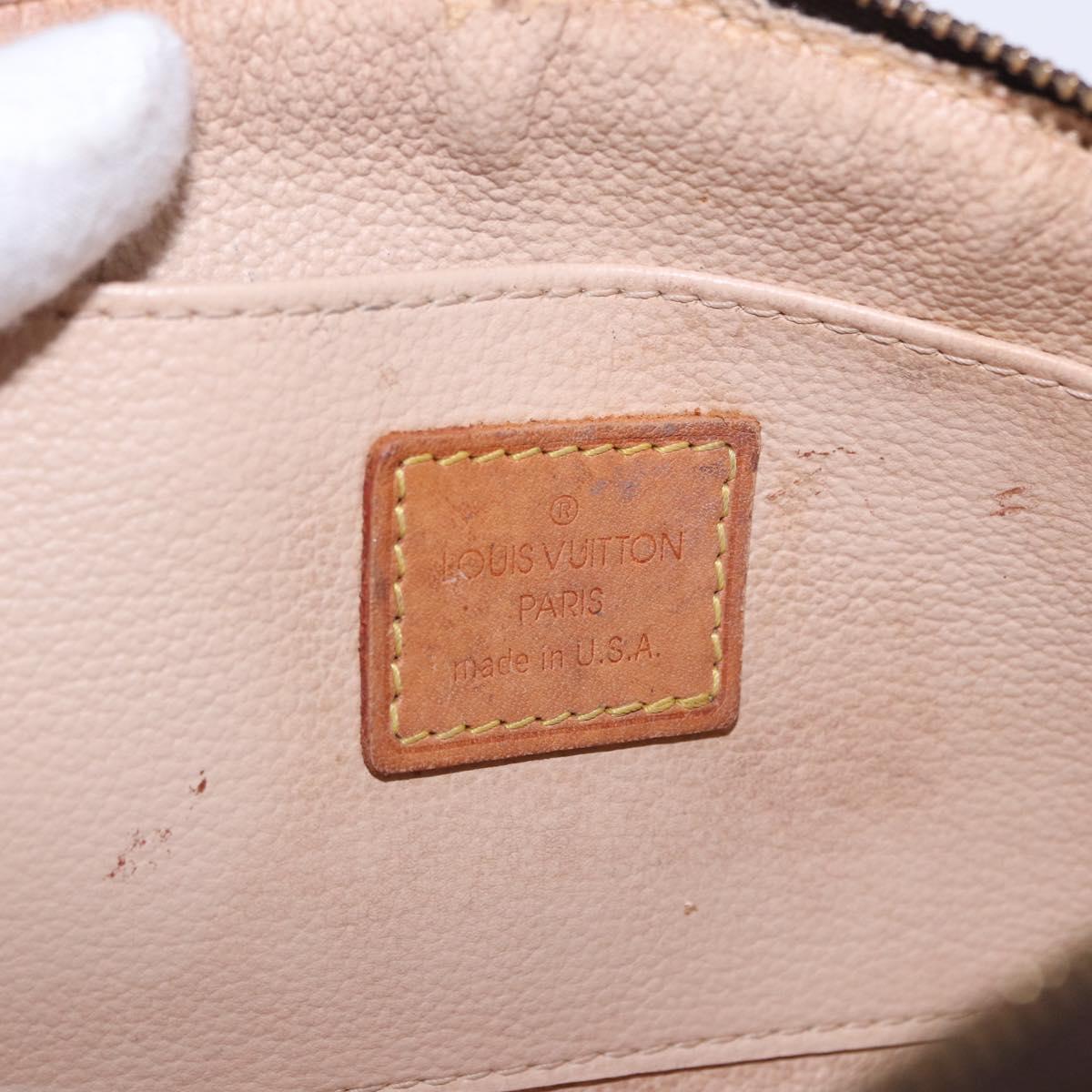 LOUIS VUITTON Monogram Pochette Cosmetic PM Pouch M43998 LV Auth 192090