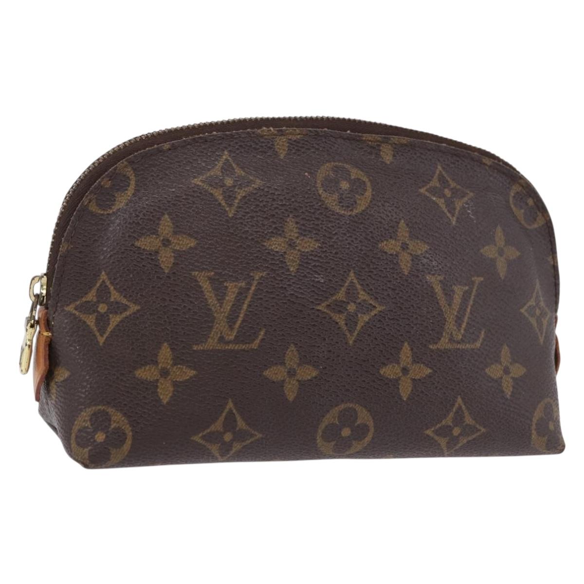 LOUIS VUITTON Monogram Pochette Cosmetic PM Pouch M43998 LV Auth 192090