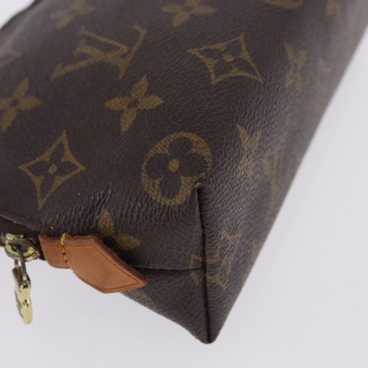 LOUIS VUITTON Monogram Pochette Cosmetic PM Pouch M43998 LV Auth 192090