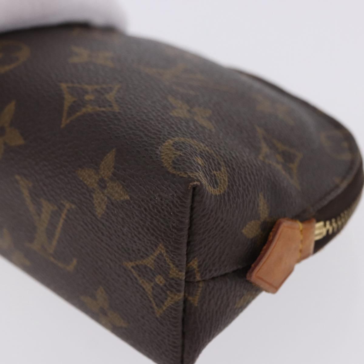 LOUIS VUITTON Monogram Pochette Cosmetic PM Pouch M43998 LV Auth 192090