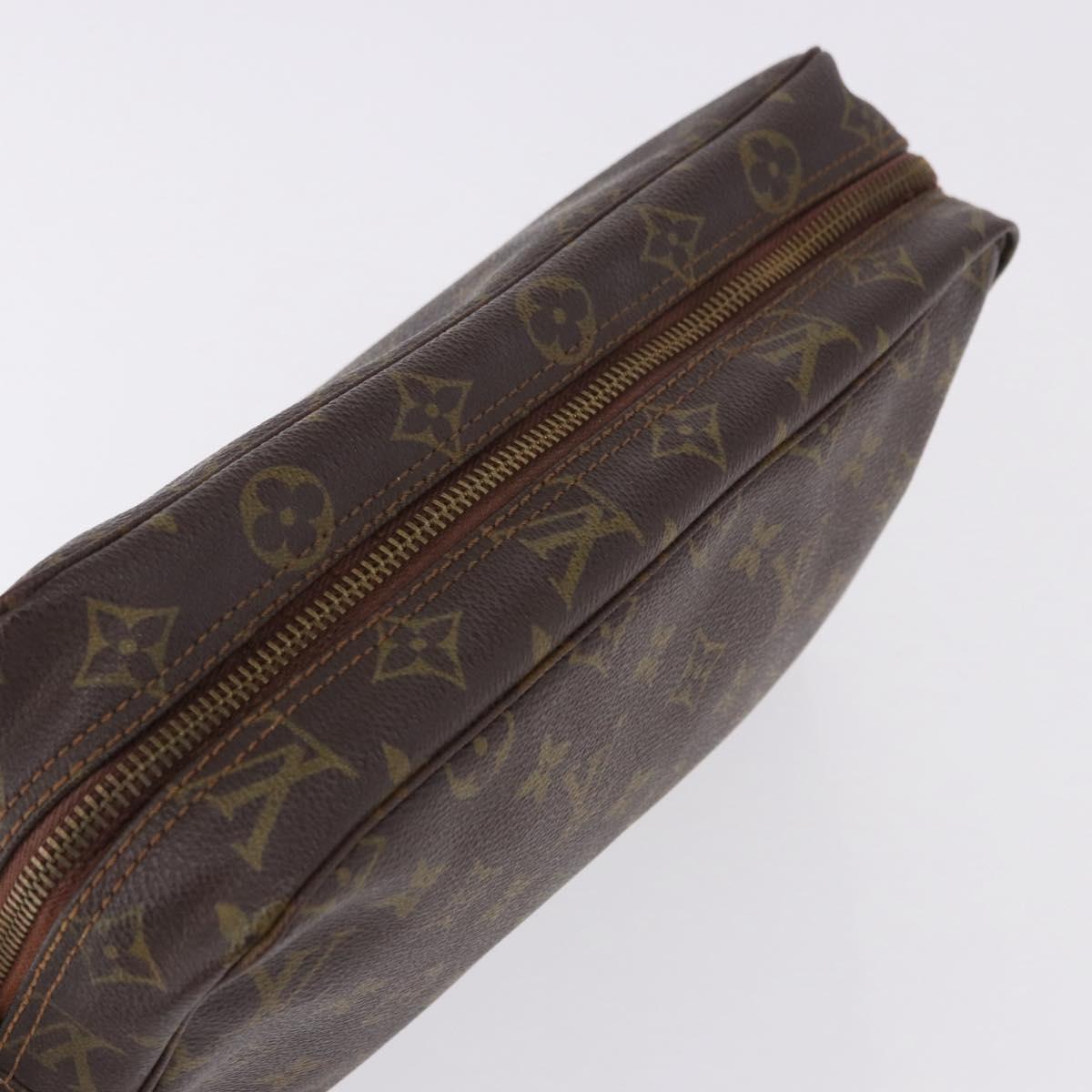LOUIS VUITTON Monogram Trousse Toilette 28 Clutch Bag M47522 LV Auth 192092