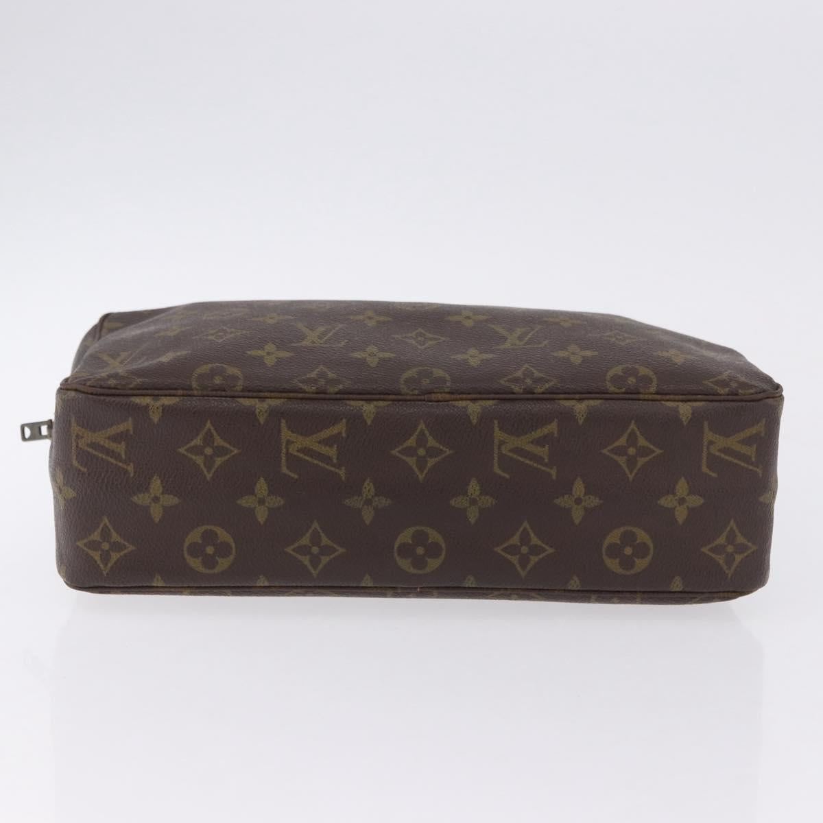LOUIS VUITTON Monogram Trousse Toilette 28 Clutch Bag M47522 LV Auth 192092
