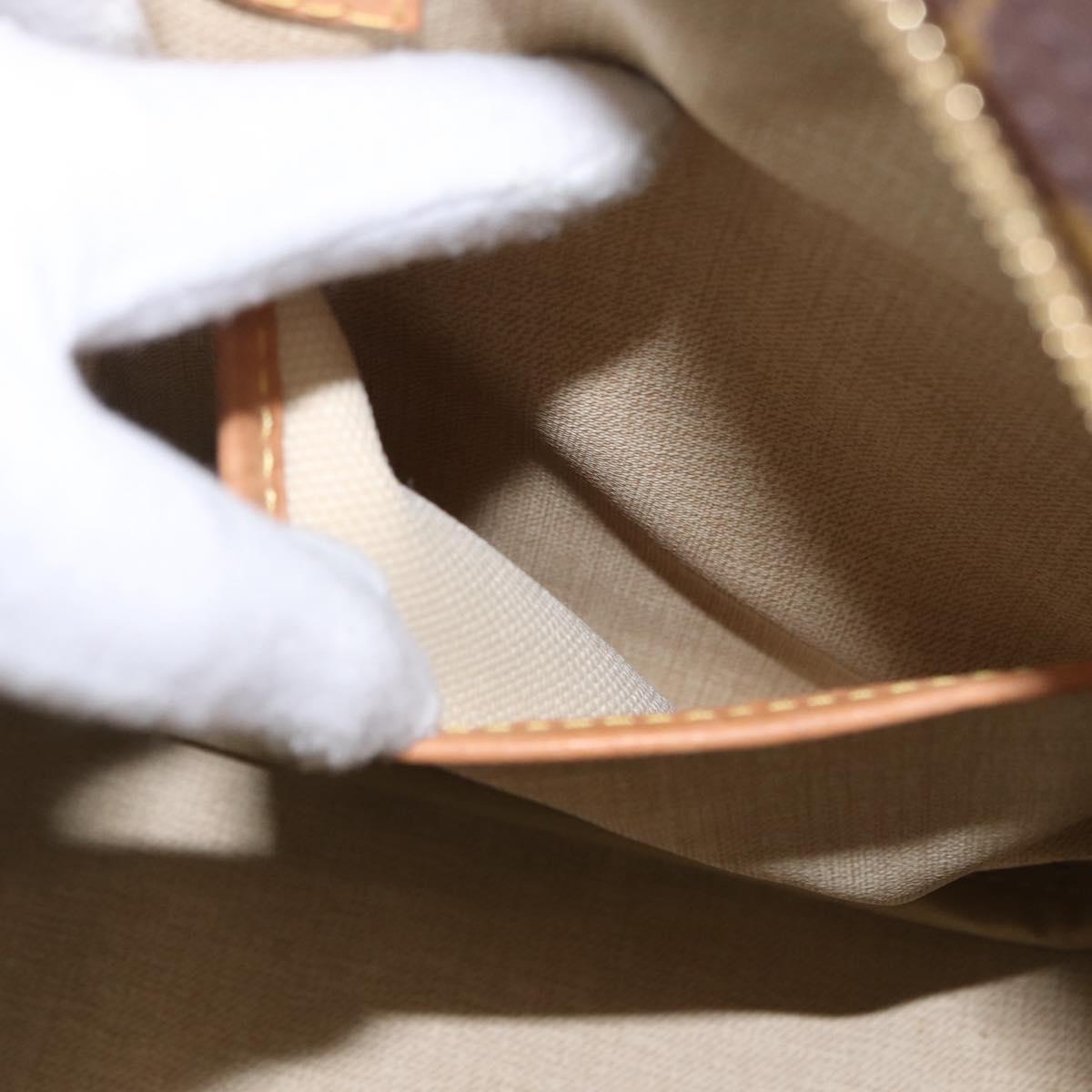 LOUIS VUITTON Monogram Trouville Hand Bag M42228 LV Auth 192093A