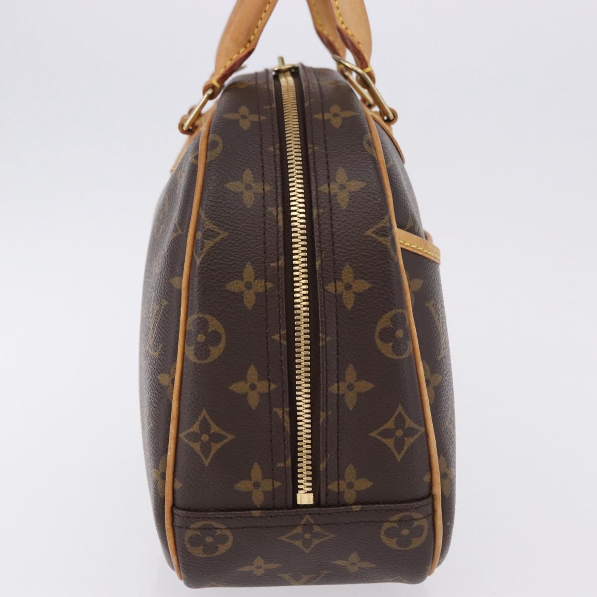 LOUIS VUITTON Monogram Trouville Hand Bag M42228 LV Auth 192093A