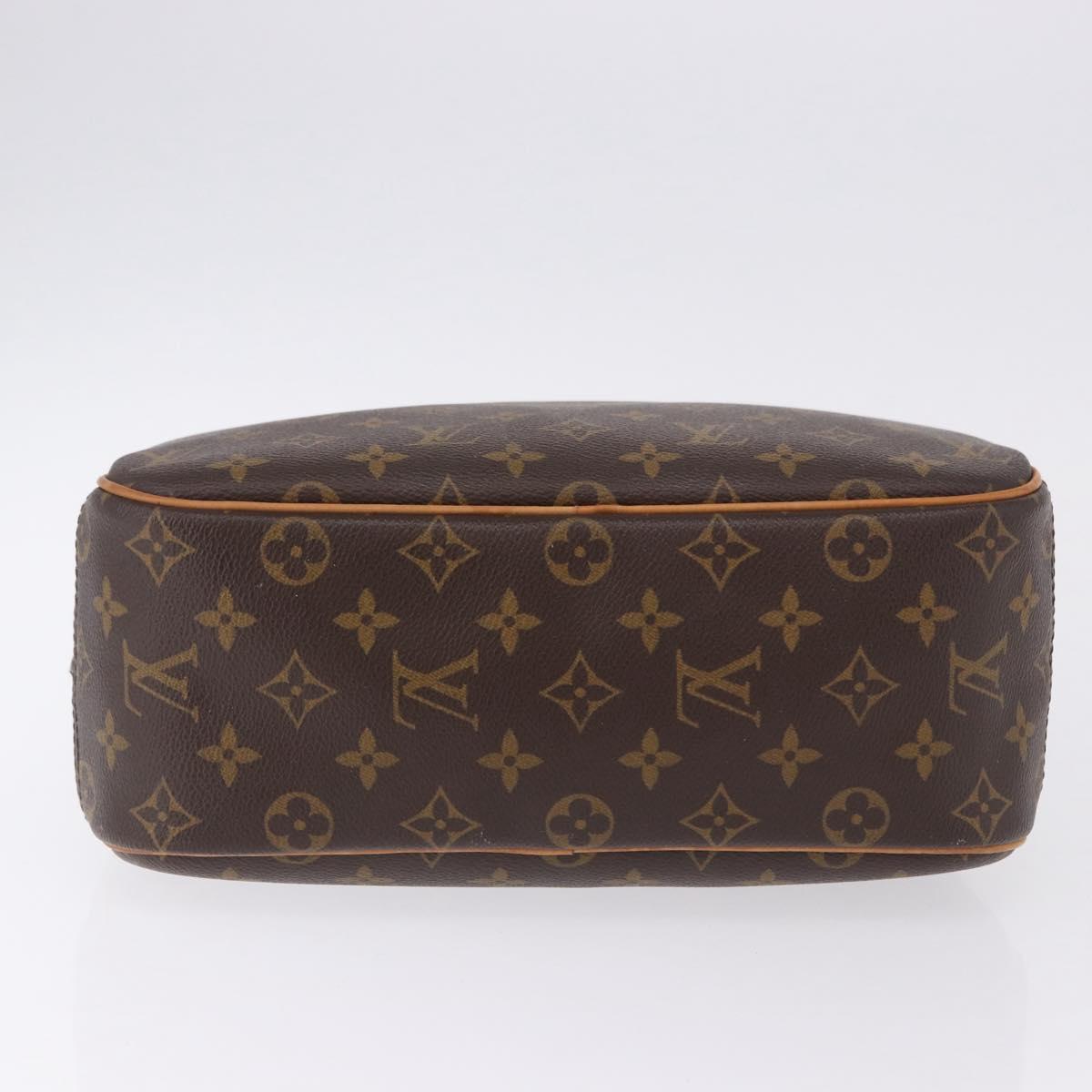 LOUIS VUITTON Monogram Trouville Hand Bag M42228 LV Auth 192093A