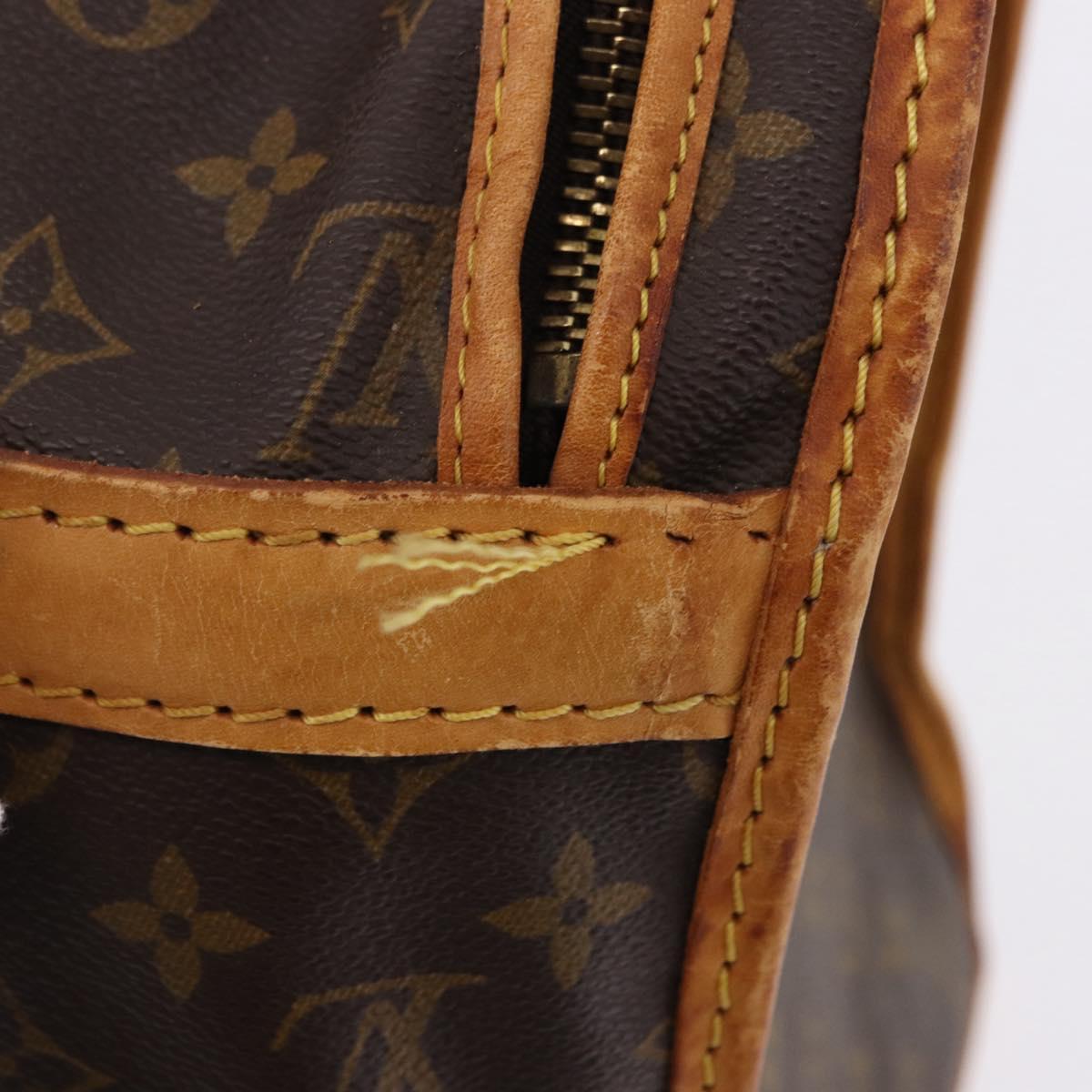 LOUIS VUITTON Monogram Sac Chasseur 40 Pet Carry M41924 LV Auth 192094