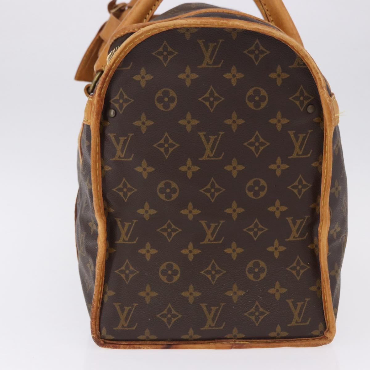 LOUIS VUITTON Monogram Sac Chasseur 40 Pet Carry M41924 LV Auth 192094