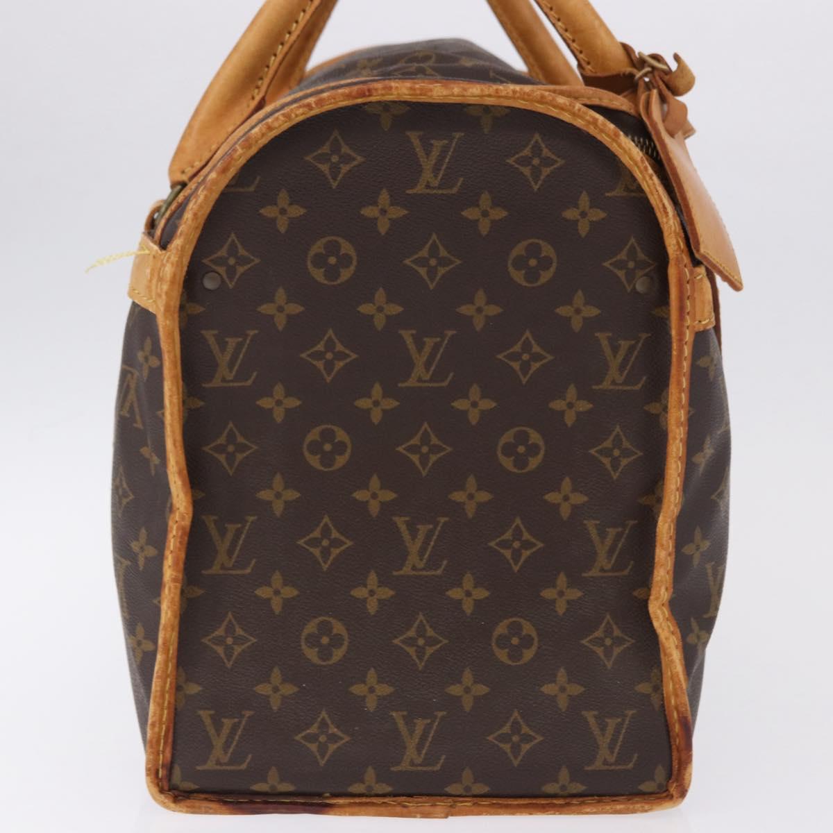 LOUIS VUITTON Monogram Sac Chasseur 40 Pet Carry M41924 LV Auth 192094