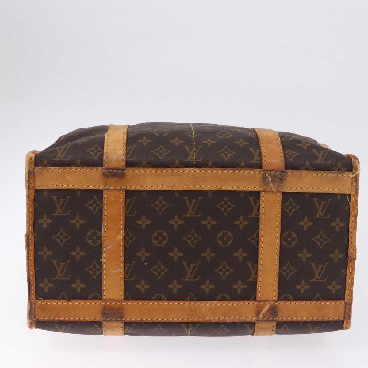 LOUIS VUITTON Monogram Sac Chasseur 40 Pet Carry M41924 LV Auth 192094