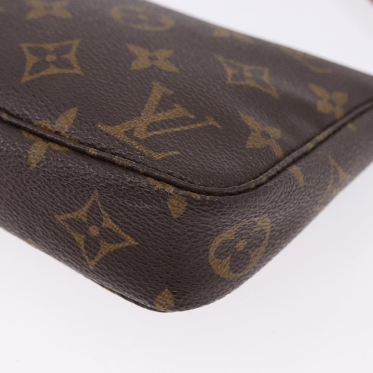 LOUIS VUITTON Monogram Pochette Accessoires Pouch M51980 LV Auth 192095