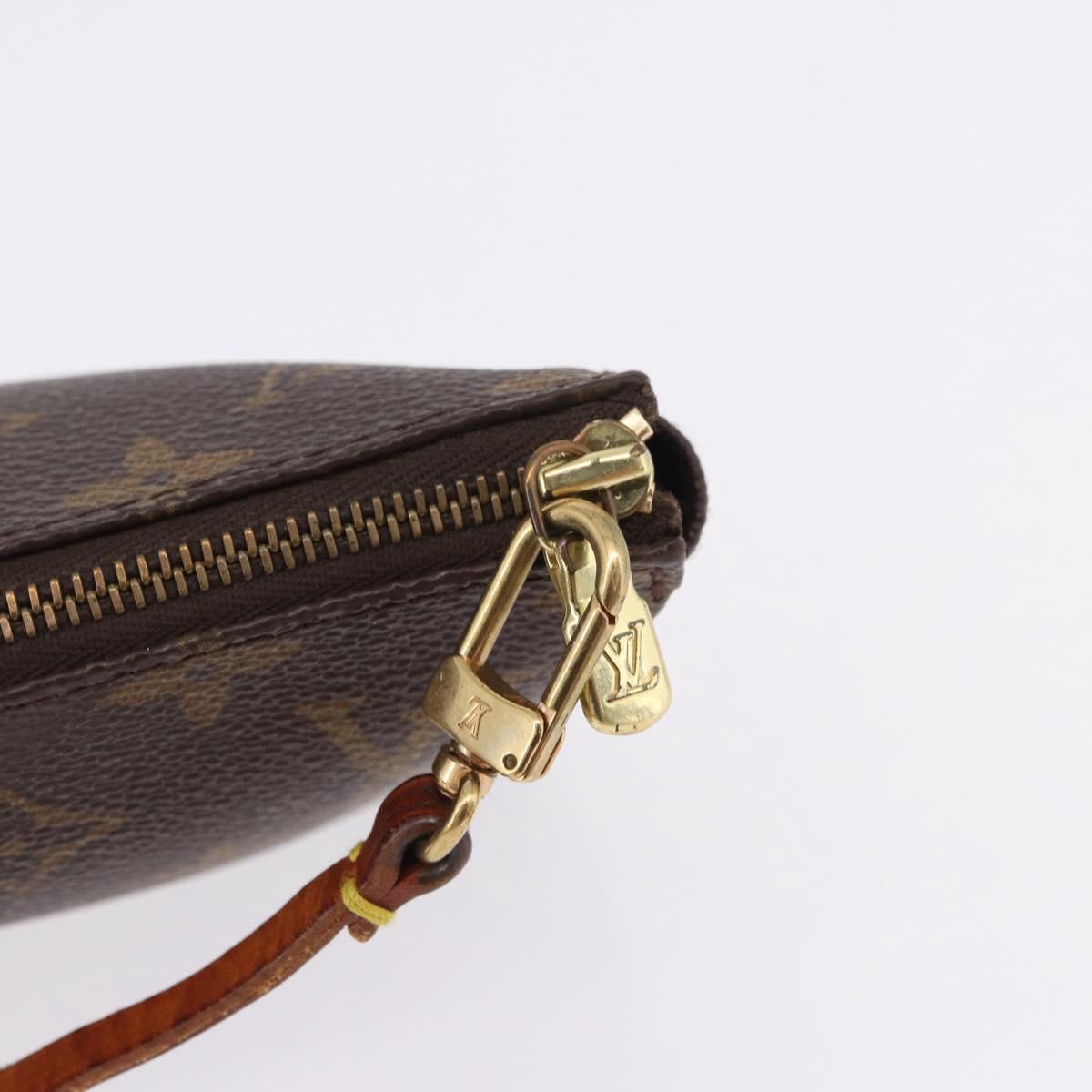 LOUIS VUITTON Monogram Pochette Accessoires Pouch M51980 LV Auth 192095