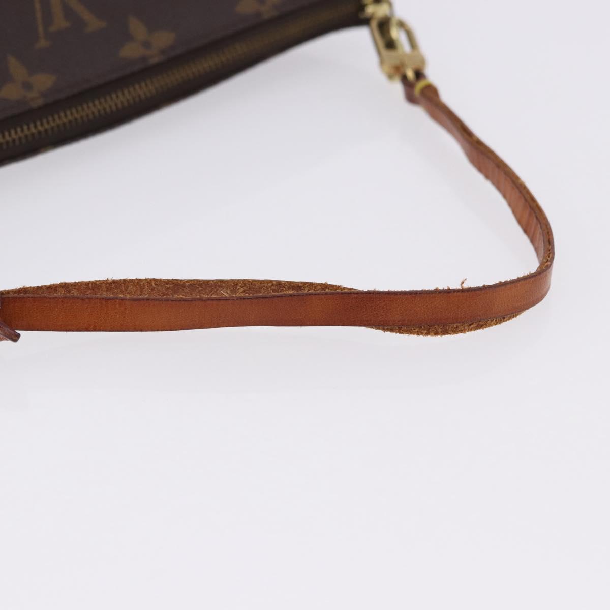LOUIS VUITTON Monogram Pochette Accessoires Pouch M51980 LV Auth 192095