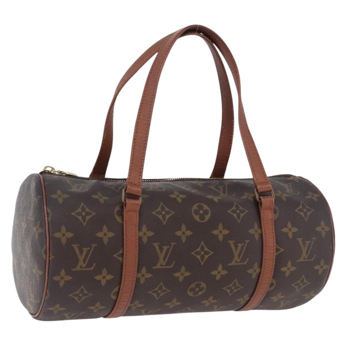 LOUIS VUITTON Monogram Papillon 30 Hand Bag M51365 LV Auth 192096
