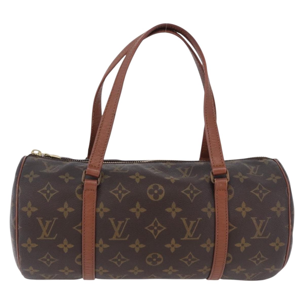 LOUIS VUITTON Monogram Papillon 30 Hand Bag M51365 LV Auth 192096