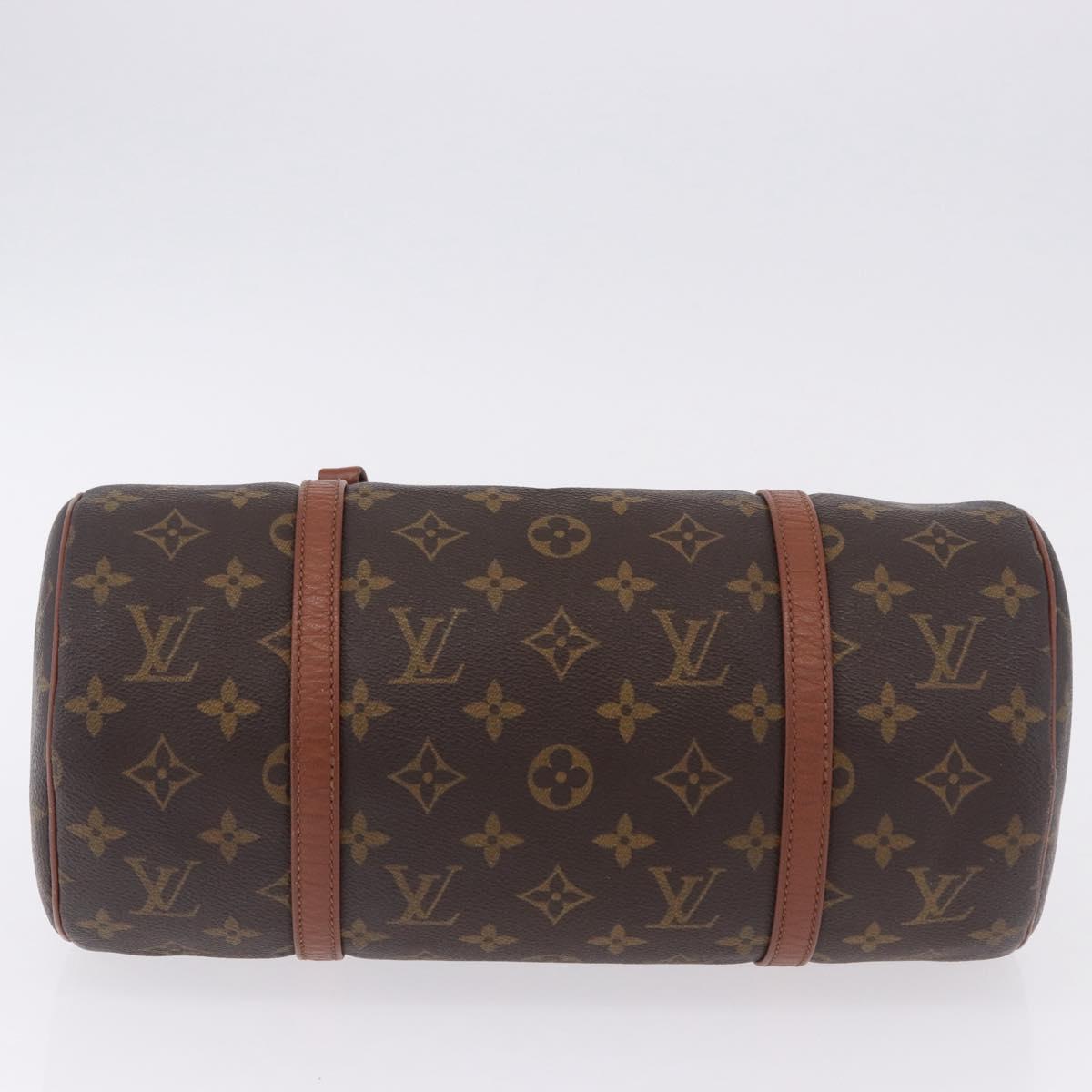 LOUIS VUITTON Monogram Papillon 30 Hand Bag M51365 LV Auth 192096