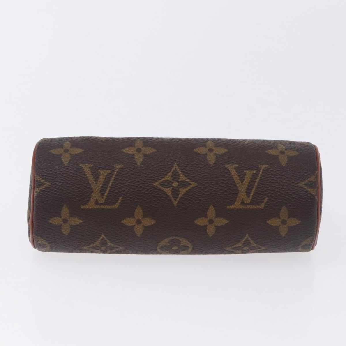 LOUIS VUITTON Monogram Papillon Pouch LV Auth 192097