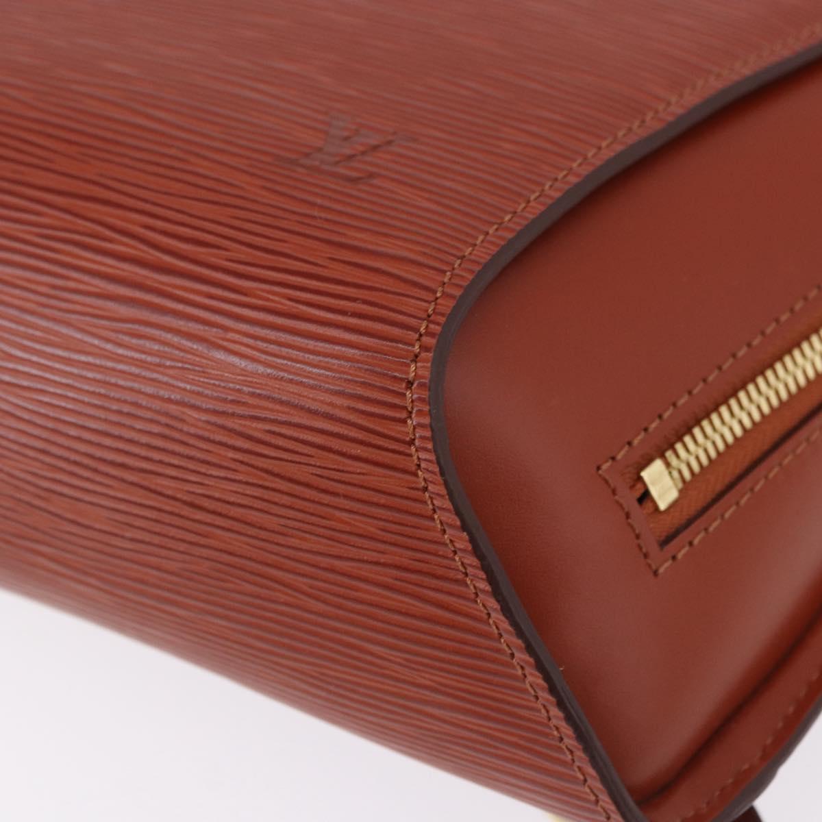 LOUIS VUITTON Epi Mabillon Backpack Brown M52233 LV Auth 192098A