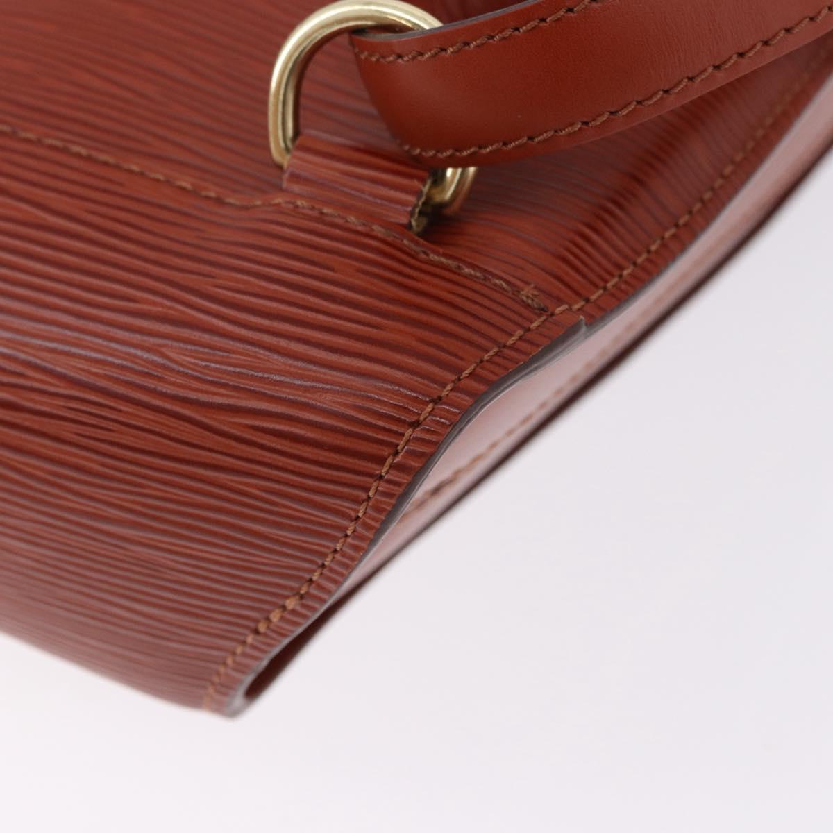 LOUIS VUITTON Epi Mabillon Backpack Brown M52233 LV Auth 192098A