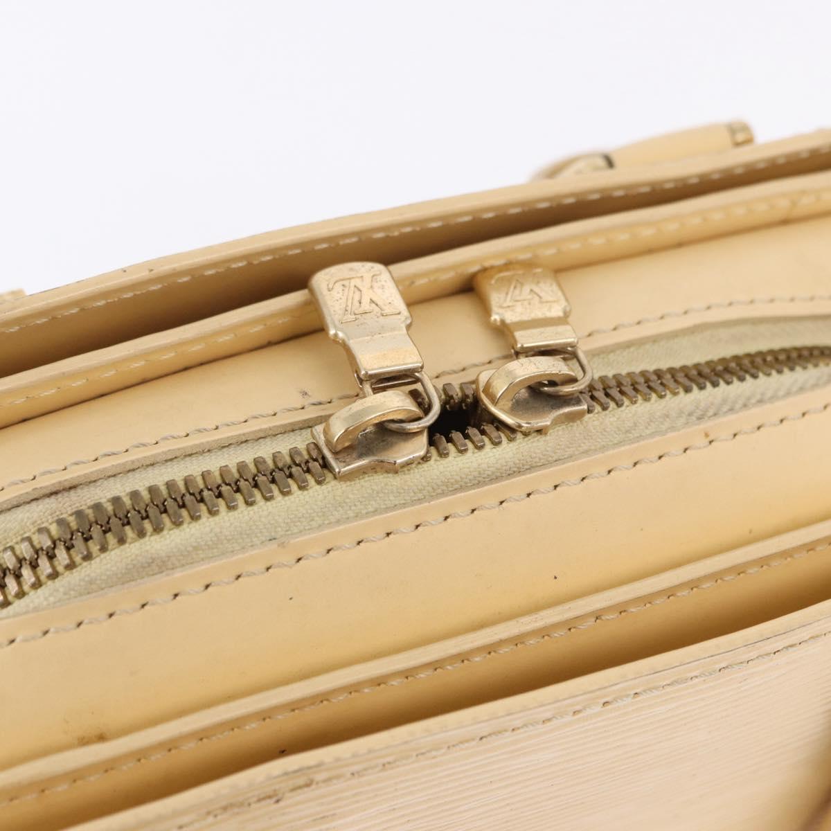 LOUIS VUITTON Epi Pont Neuf Hand Bag Vanilla Cream M5205A LV Auth 192099