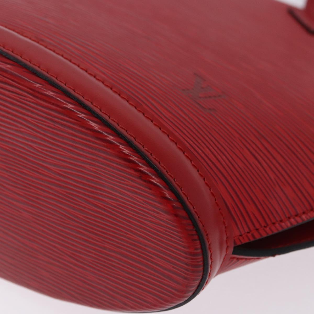 LOUIS VUITTON Epi Saint Jacques Shoulder Bag Red M52277 LV Auth 192103