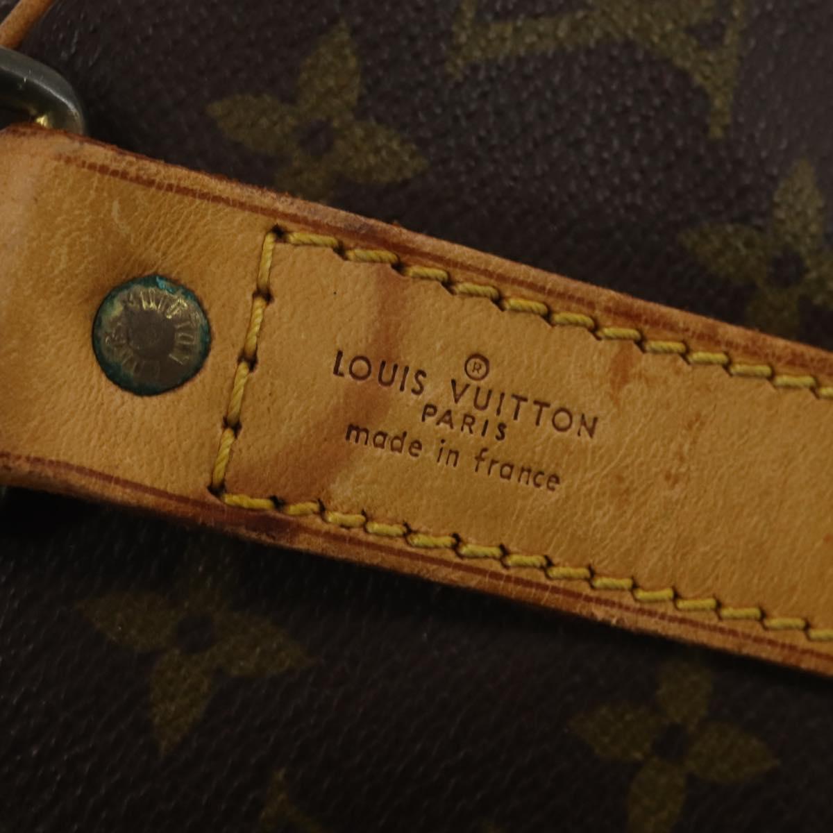LOUIS VUITTON Monogram Keepall Bandouliere 45 Boston Bag M41418 LV Auth 192105