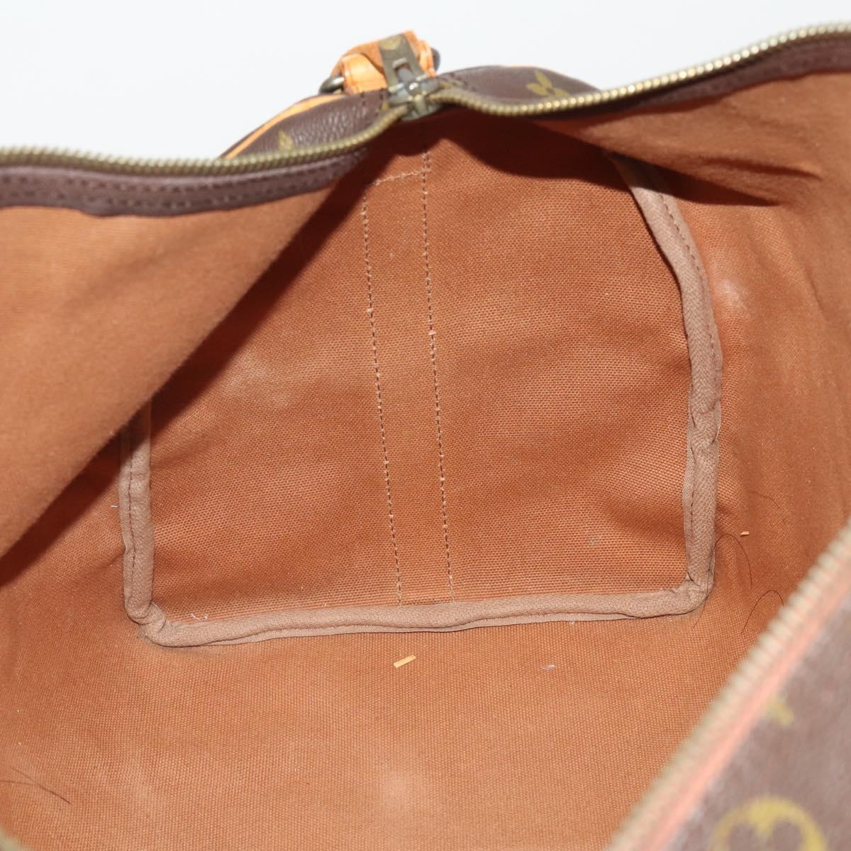 LOUIS VUITTON Monogram Keepall Bandouliere 45 Boston Bag M41418 LV Auth 192105