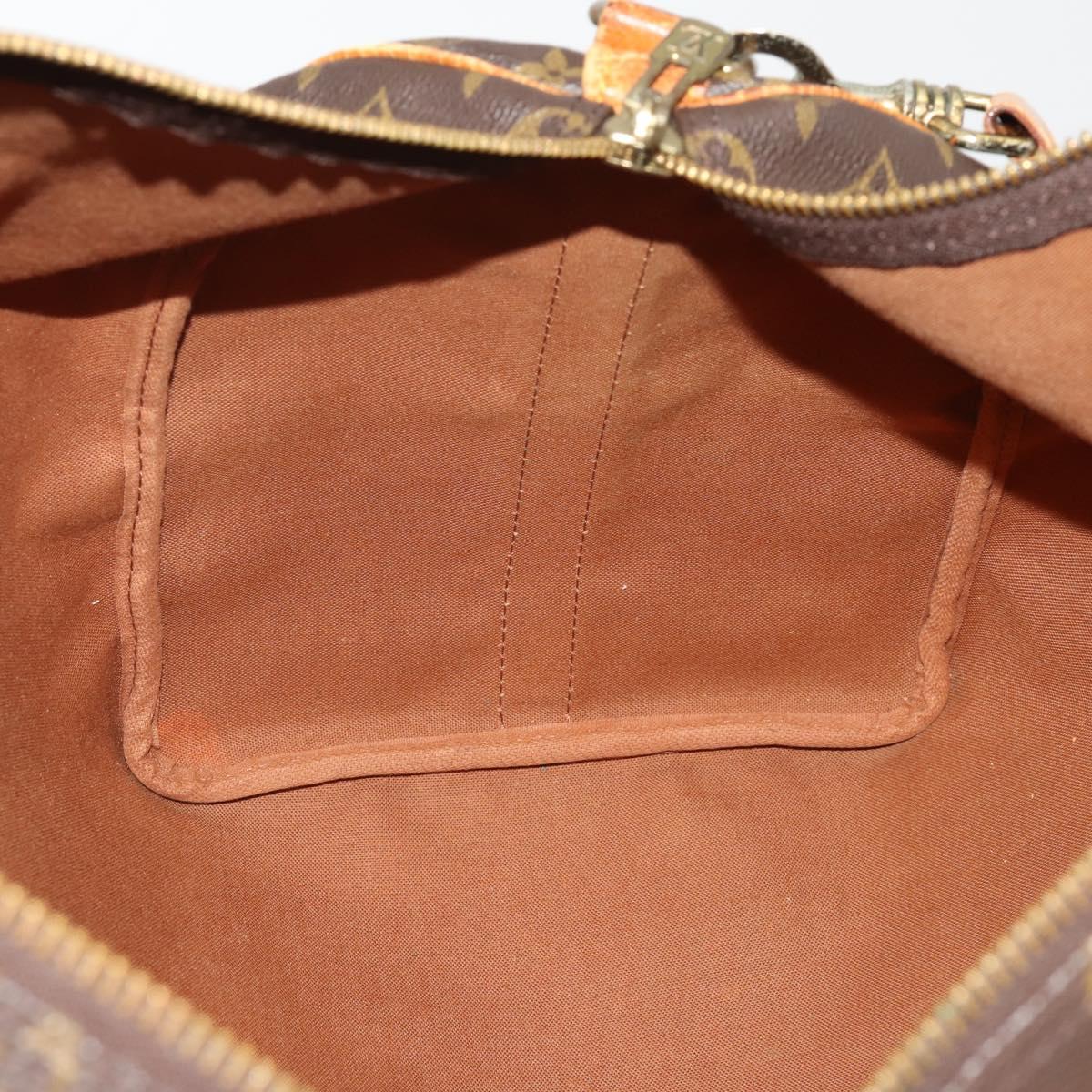 LOUIS VUITTON Monogram Keepall Bandouliere 50 Boston Bag M41416 LV Auth 192106