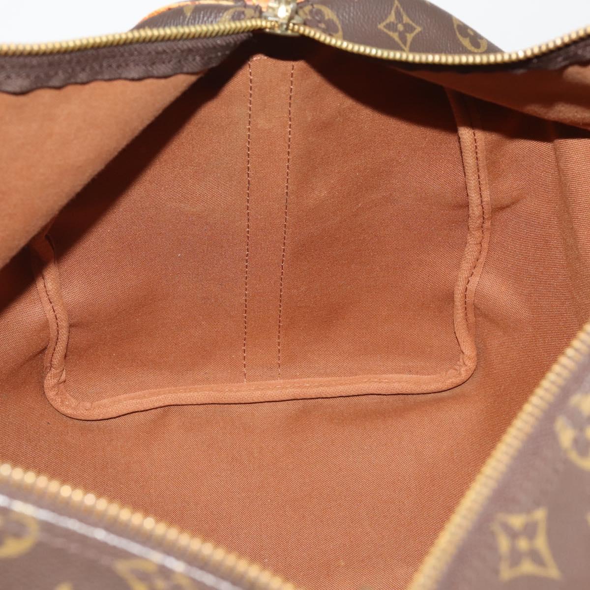 LOUIS VUITTON Monogram Keepall Bandouliere 50 Boston Bag M41416 LV Auth 192106