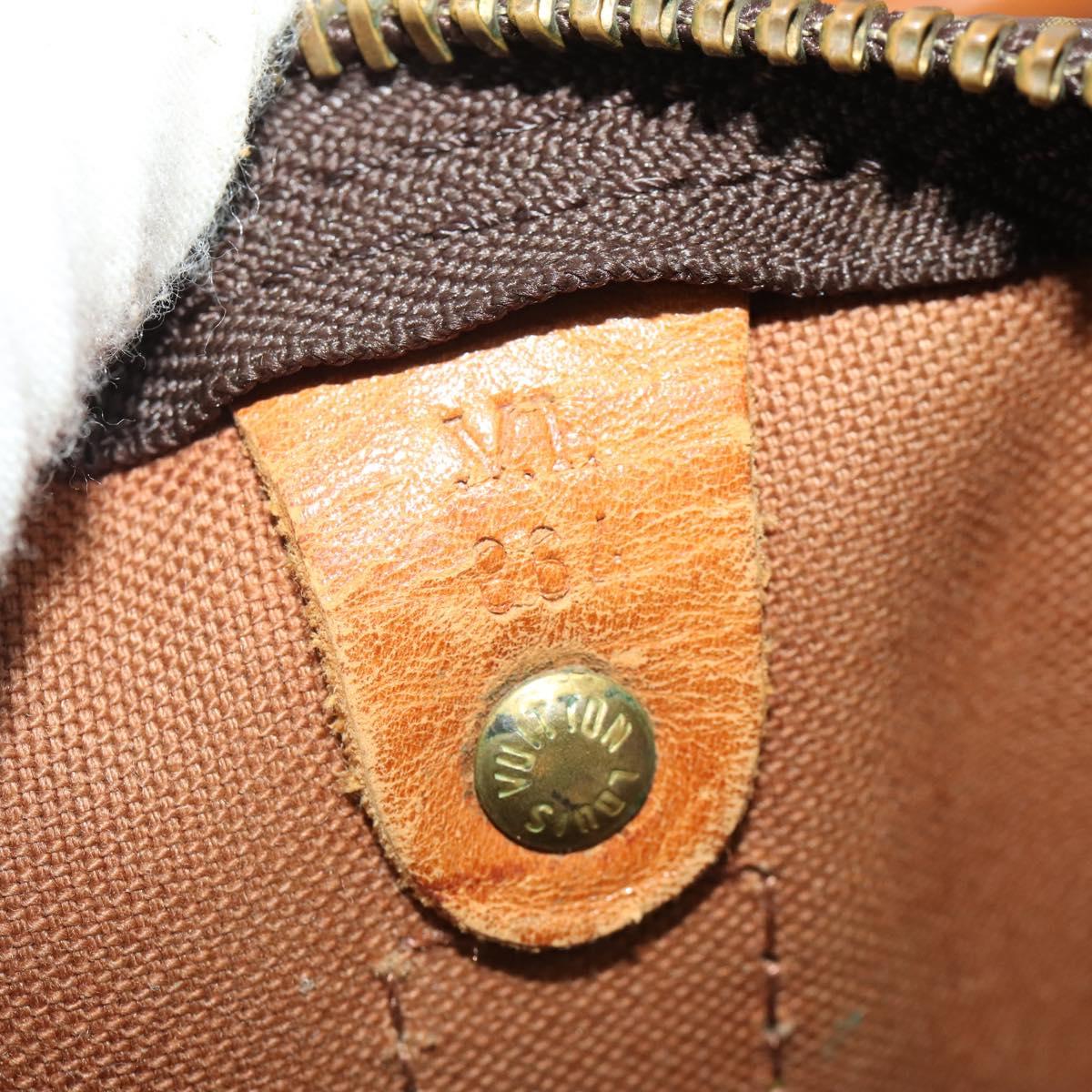 LOUIS VUITTON Monogram Keepall Bandouliere 50 Boston Bag M41416 LV Auth 192106