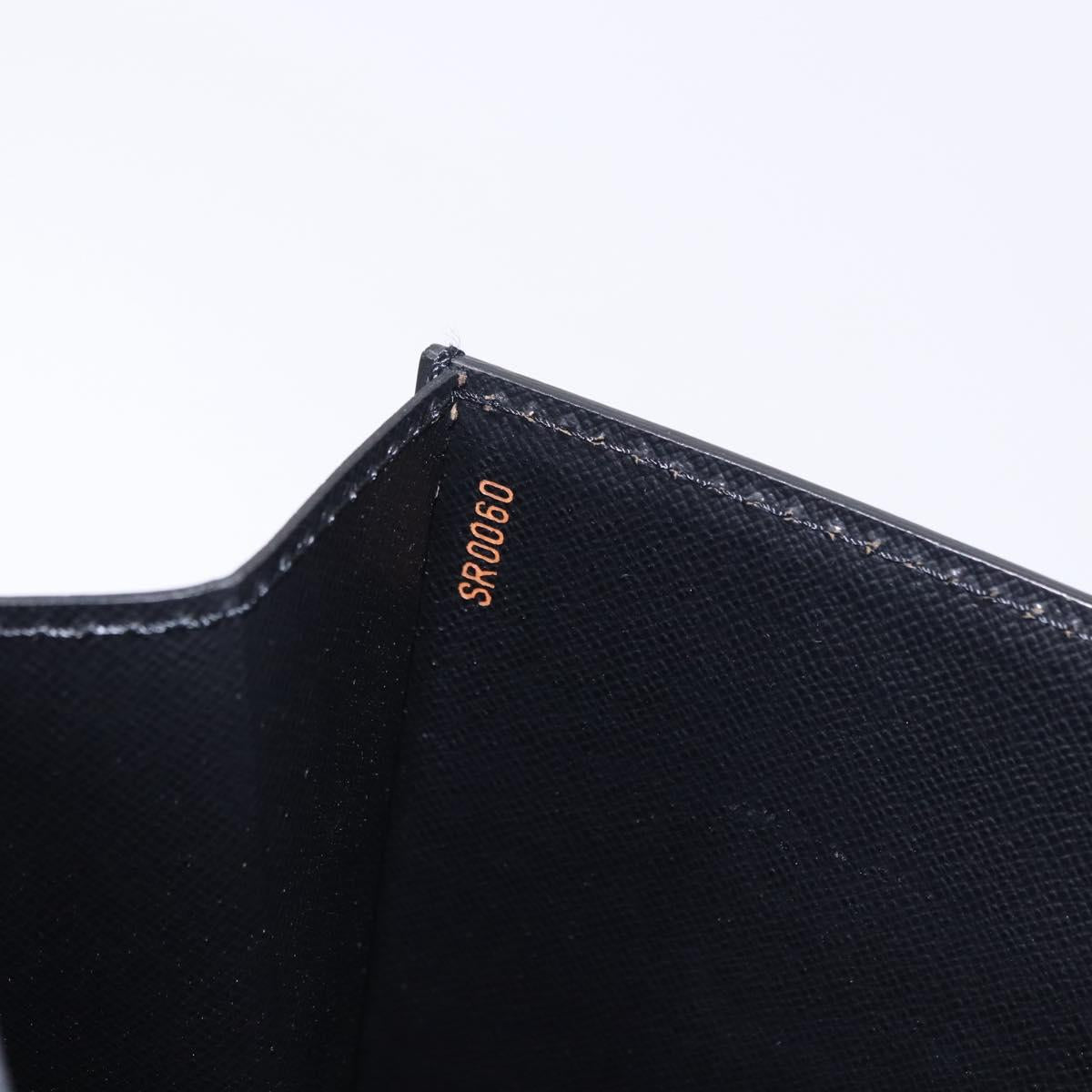 LOUIS VUITTON Epi ServietteConseiller Business Bag Black M54422 LV Auth 192108A
