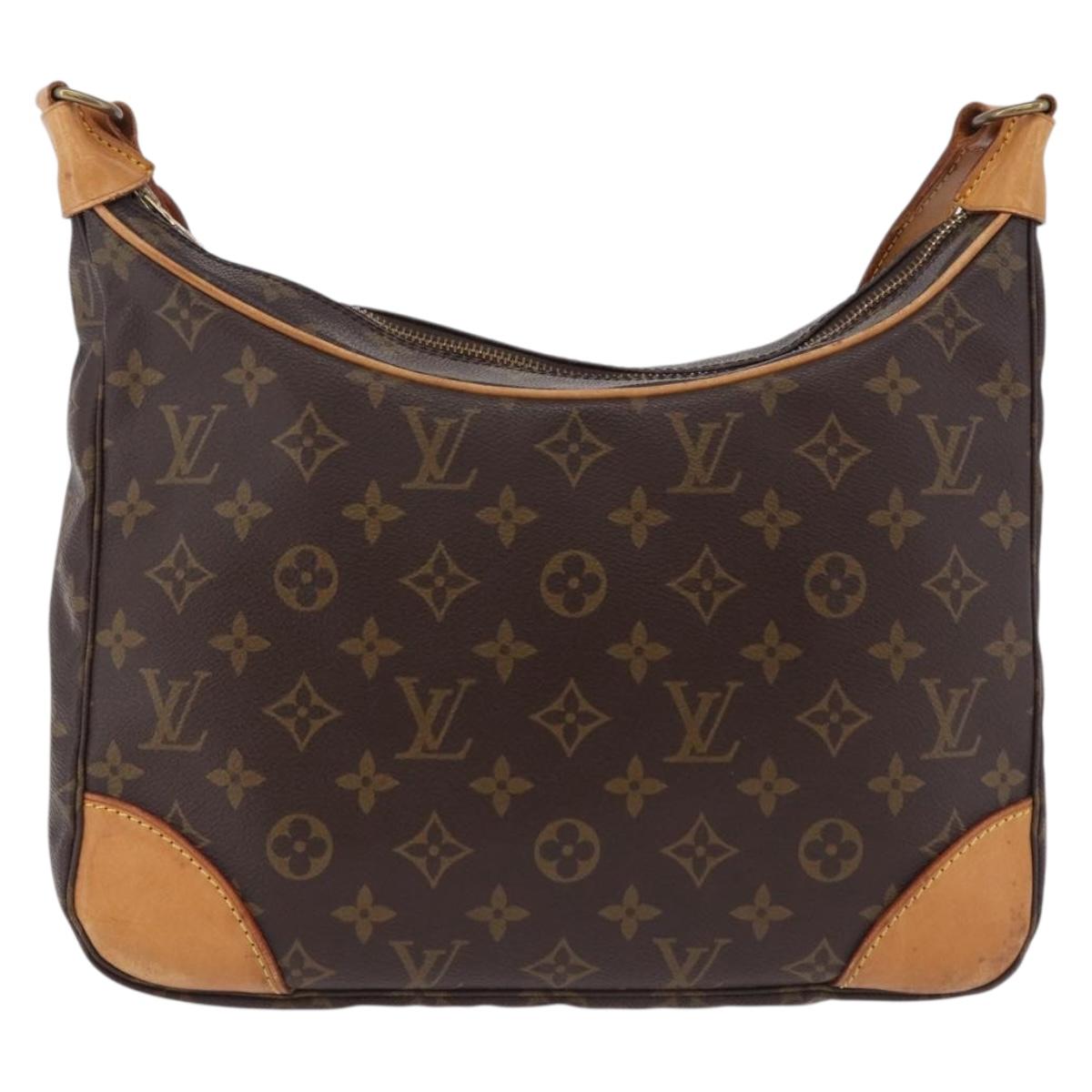 LOUIS VUITTON Monogram Boulogne 30 Shoulder Bag M51265 LV Auth 192110