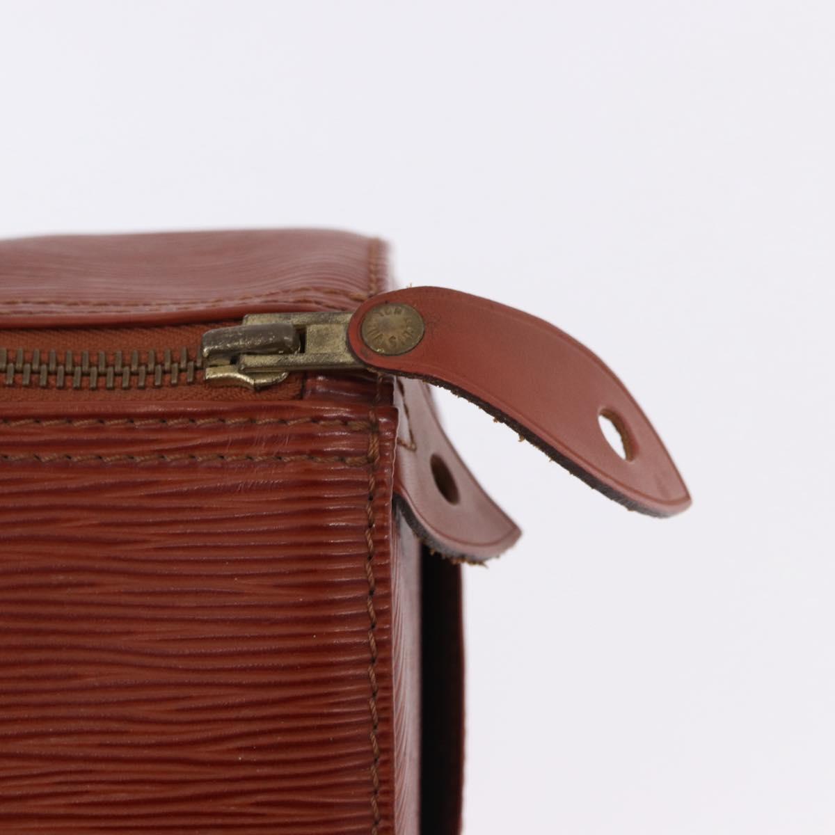 LOUIS VUITTON Epi Speedy 25 Hand Bag Brown M43013 LV Auth 192111A