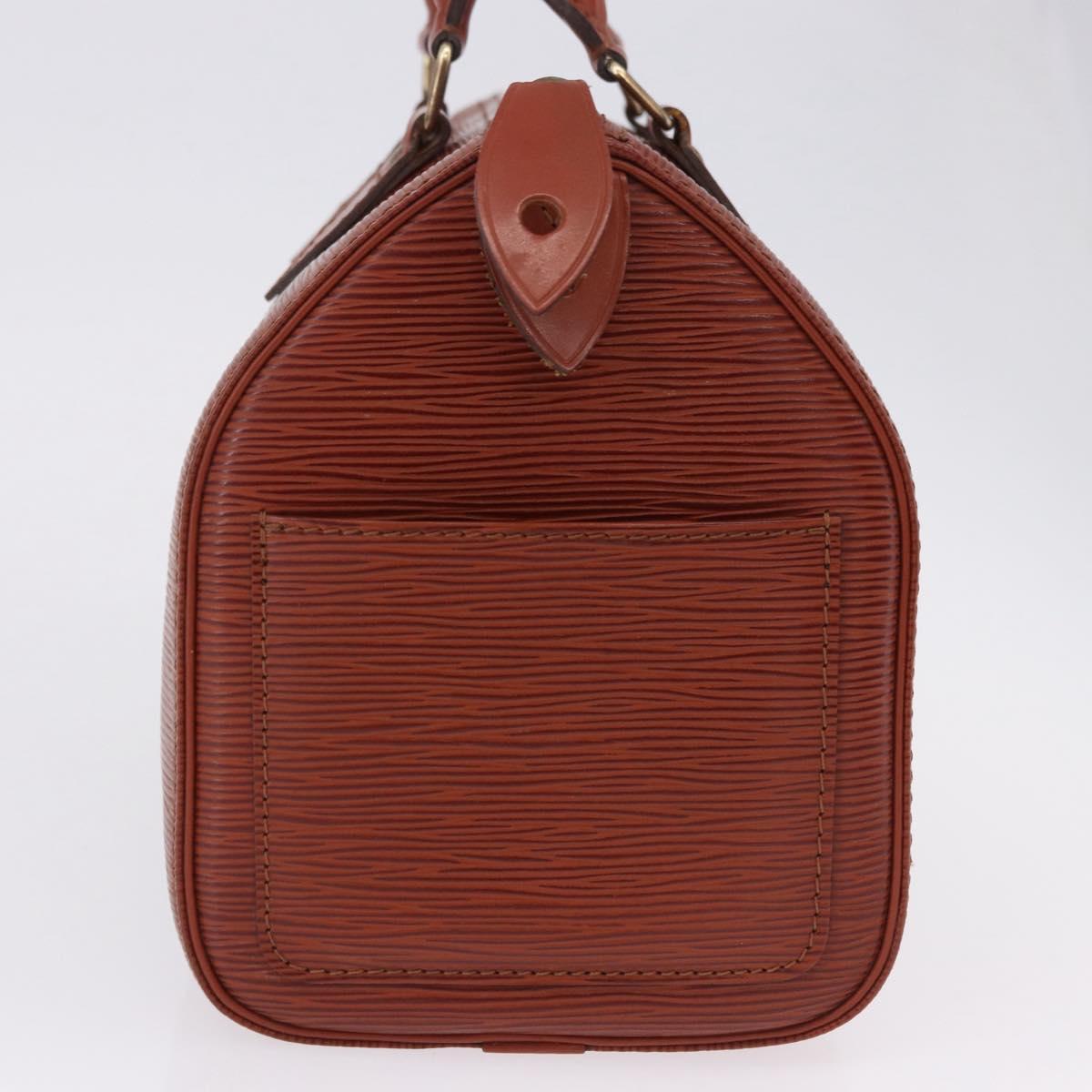 LOUIS VUITTON Epi Speedy 25 Hand Bag Brown M43013 LV Auth 192111A