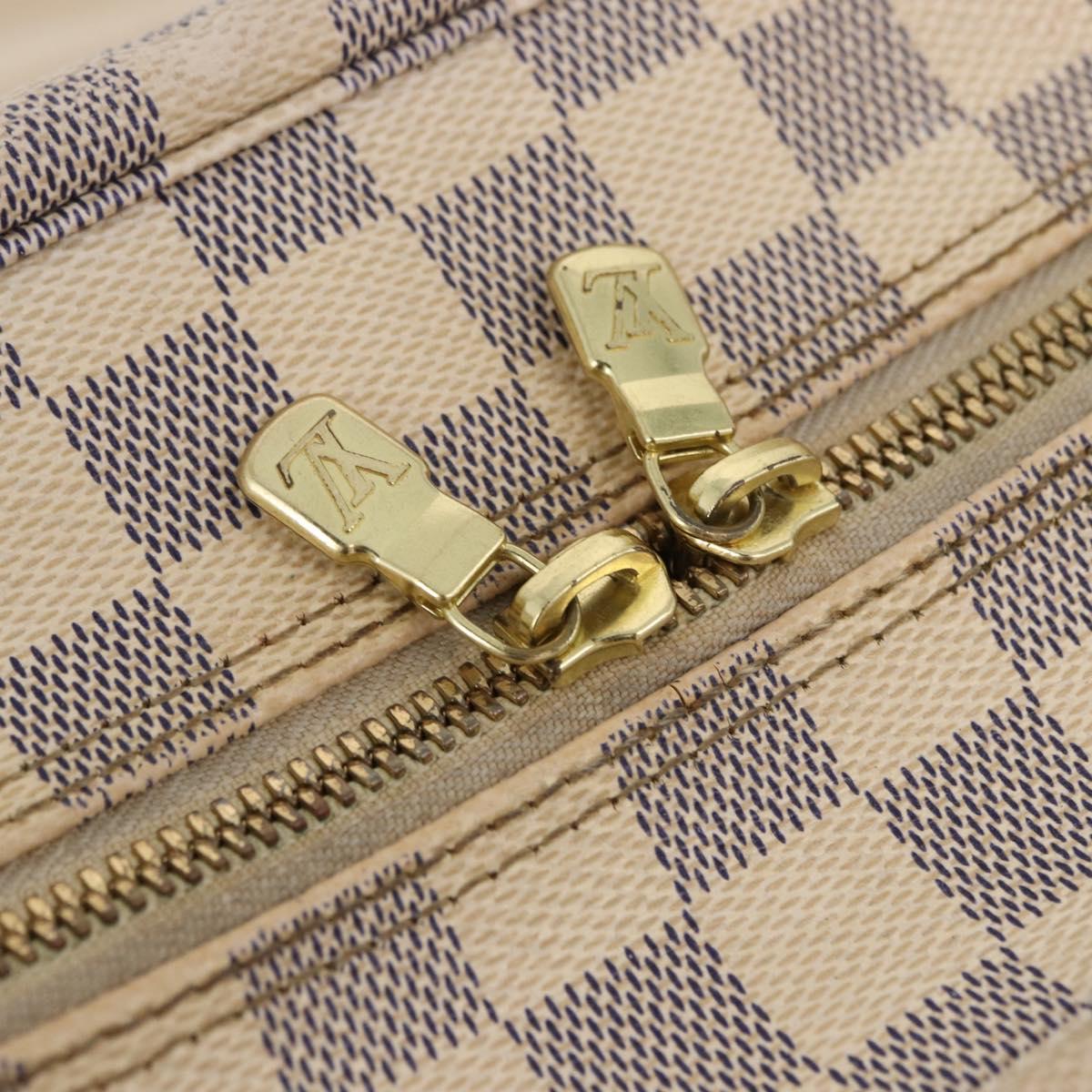 LOUIS VUITTON Damier Azur Naviglio Shoulder Bag N51189 LV Auth 192113