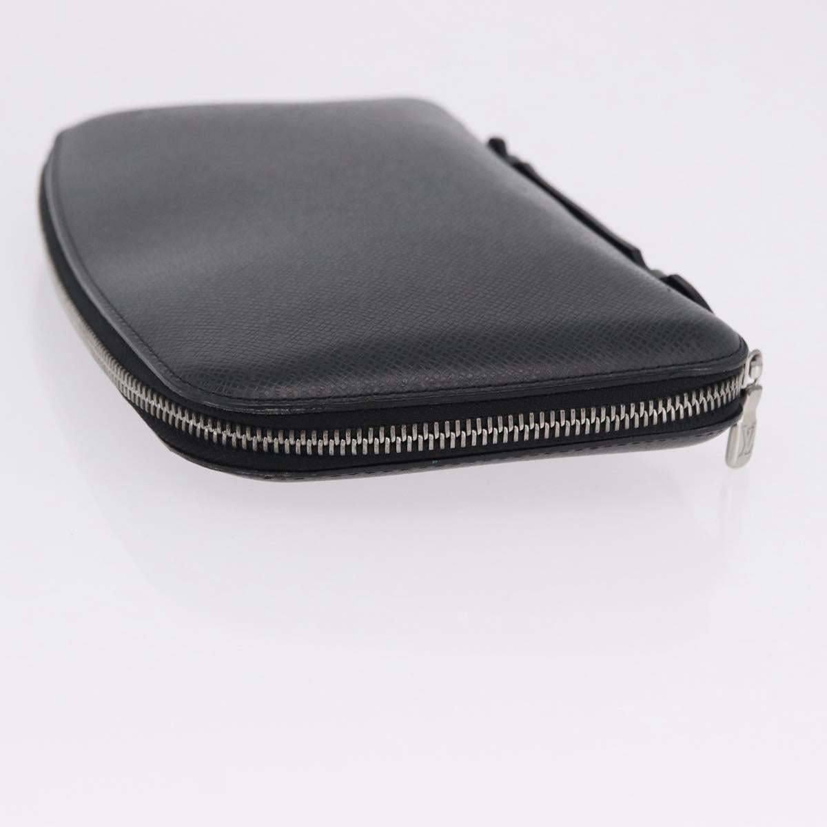 LOUIS VUITTON Taiga Organizer Atoll Travel Case Ardoise M30652 LV Auth 192114A