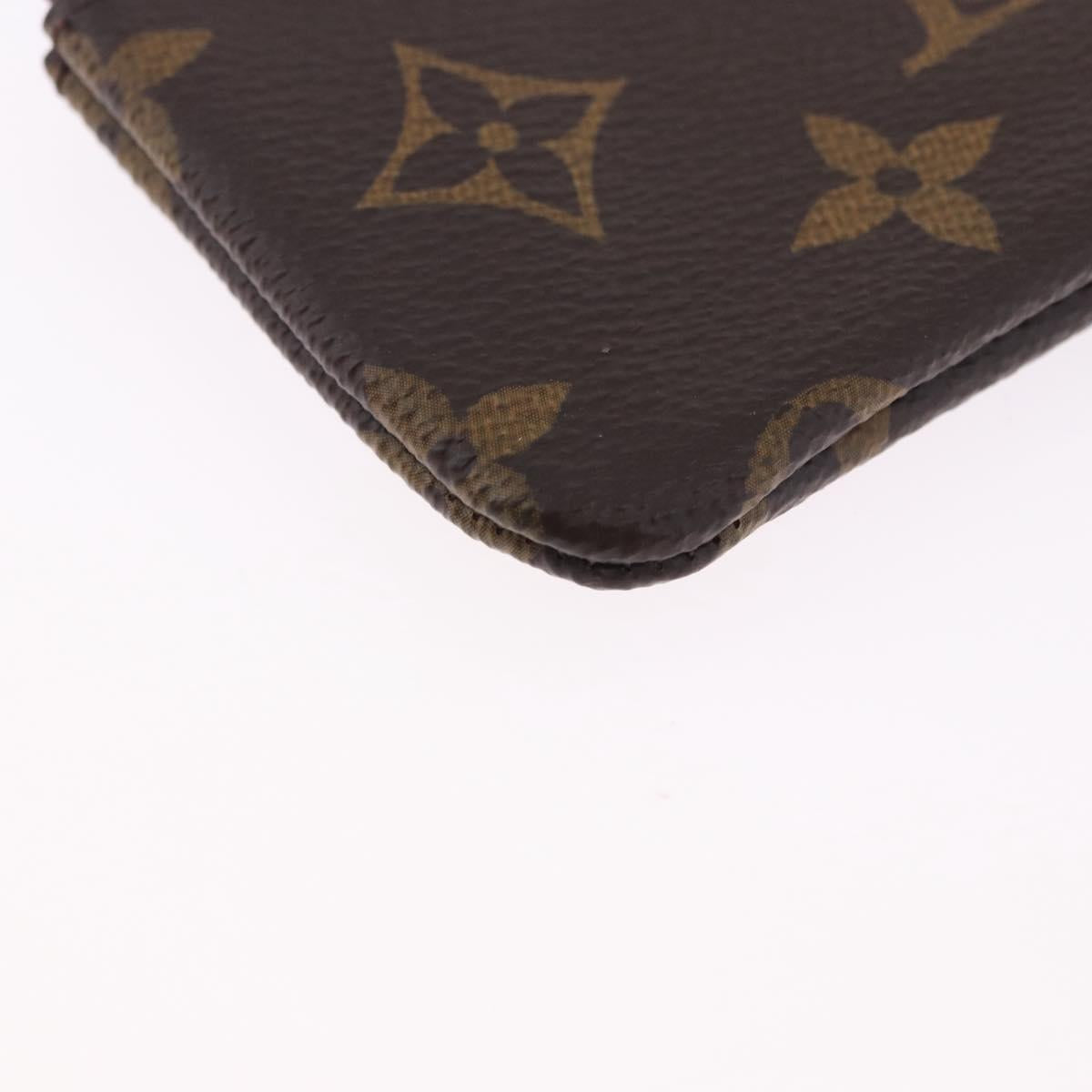 LOUIS VUITTON Monogram Pochette Cles Coin Purse M62650 LV Auth 192116A