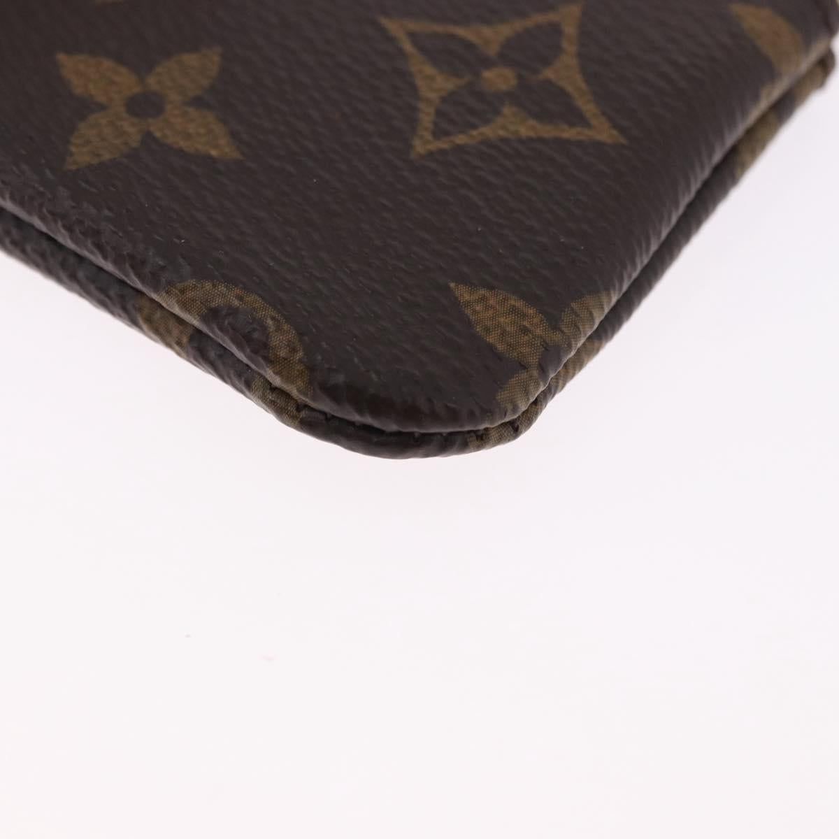 LOUIS VUITTON Monogram Pochette Cles Coin Purse M62650 LV Auth 192116A