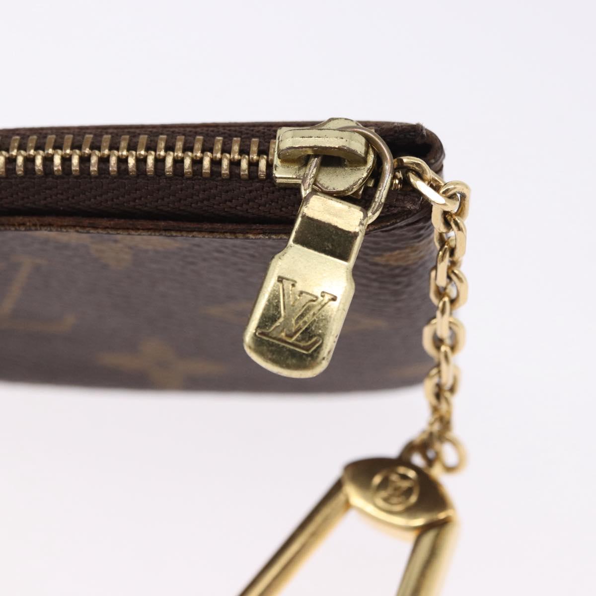 LOUIS VUITTON Monogram Pochette Cles Coin Purse M62650 LV Auth 192116A