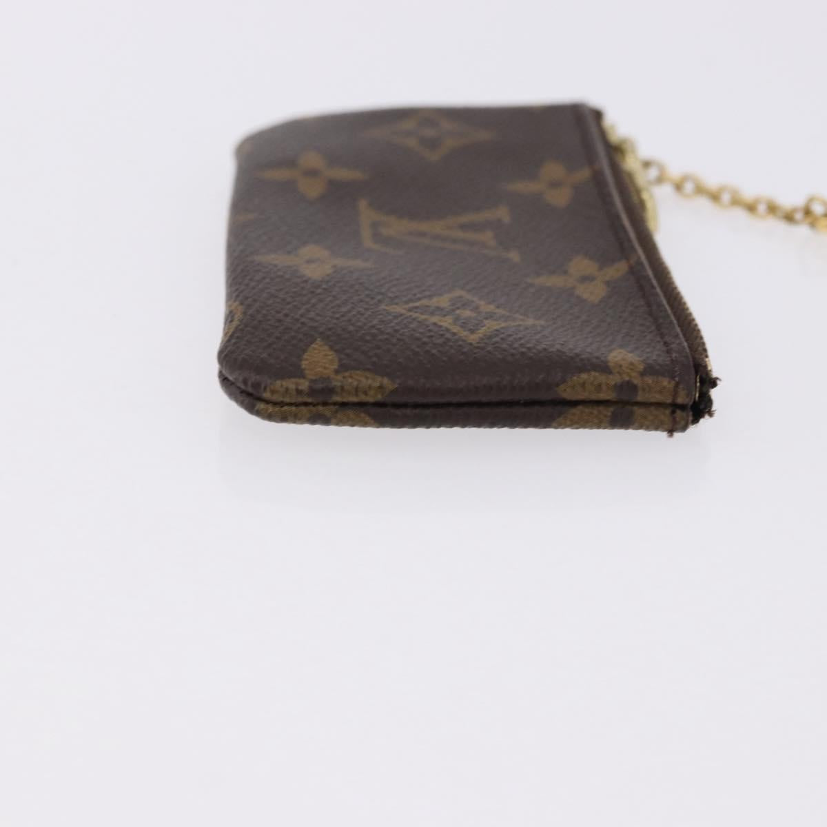 LOUIS VUITTON Monogram Pochette Cles Coin Purse M62650 LV Auth 192116A