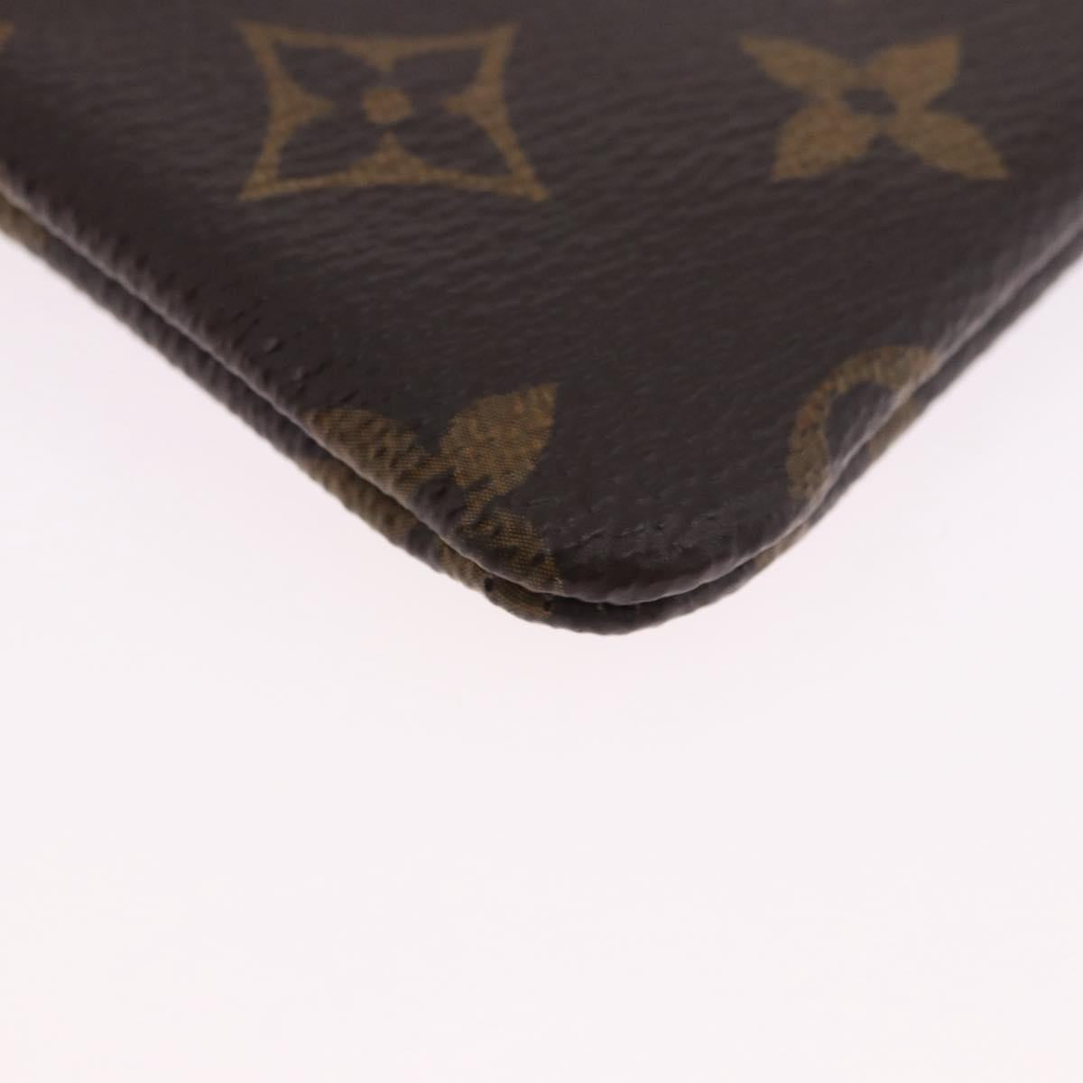 LOUIS VUITTON Monogram Pochette Cles Coin Purse M62650 LV Auth 192116A