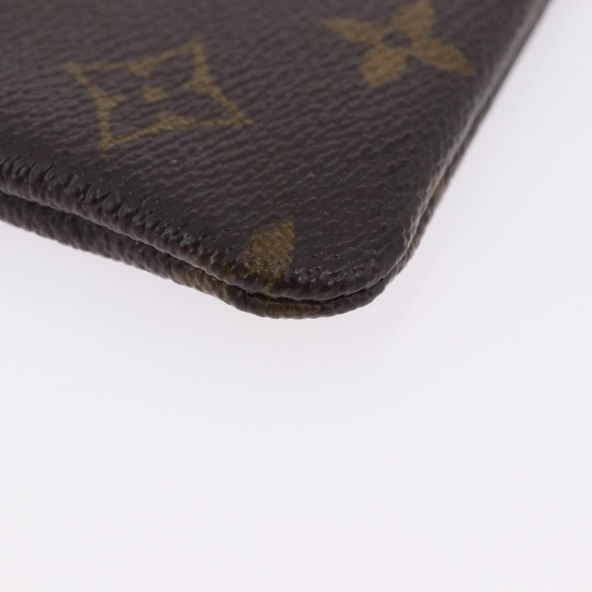 LOUIS VUITTON Monogram Pochette Cles Coin Purse M62650 LV Auth 192117A
