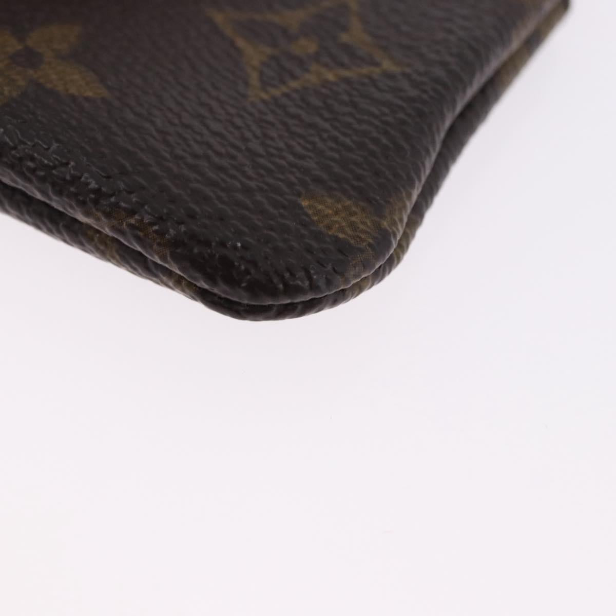 LOUIS VUITTON Monogram Pochette Cles Coin Purse M62650 LV Auth 192117A