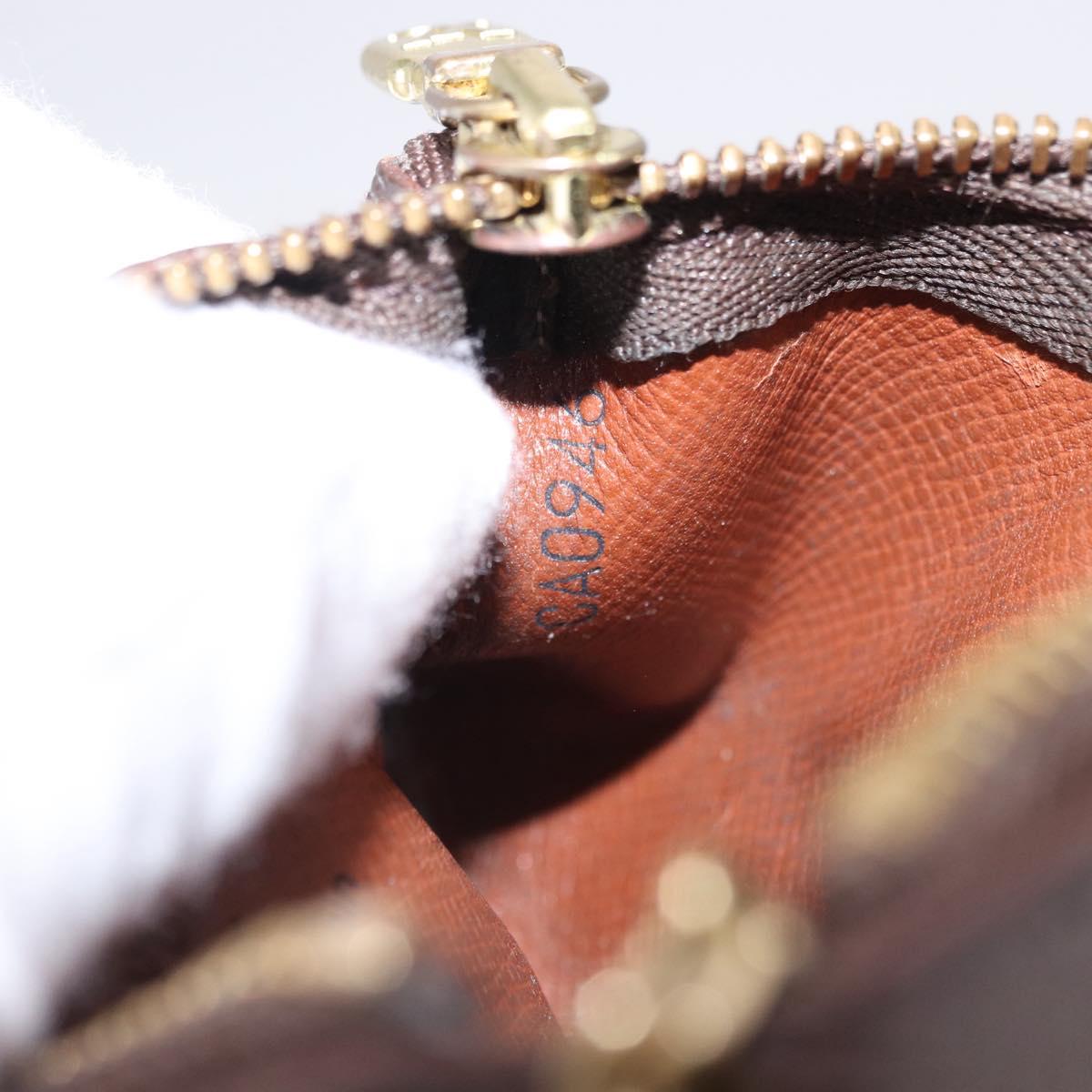 LOUIS VUITTON Monogram Pochette Cles Coin Purse M62650 LV Auth 192117A