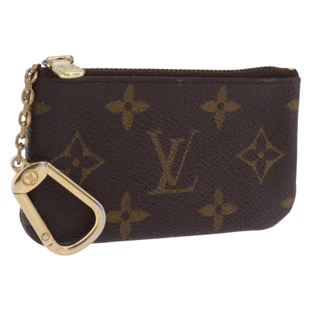 LOUIS VUITTON Monogram Pochette Cles Coin Purse M62650 LV Auth 192117A