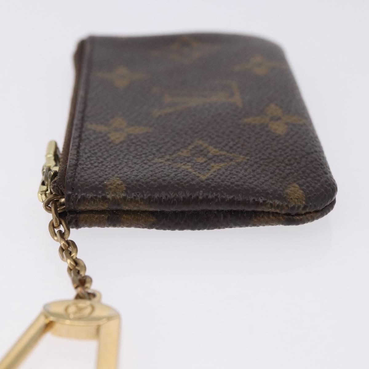 LOUIS VUITTON Monogram Pochette Cles Coin Purse M62650 LV Auth 192117A